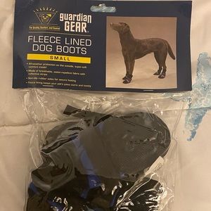 Fleece lined dog boots small